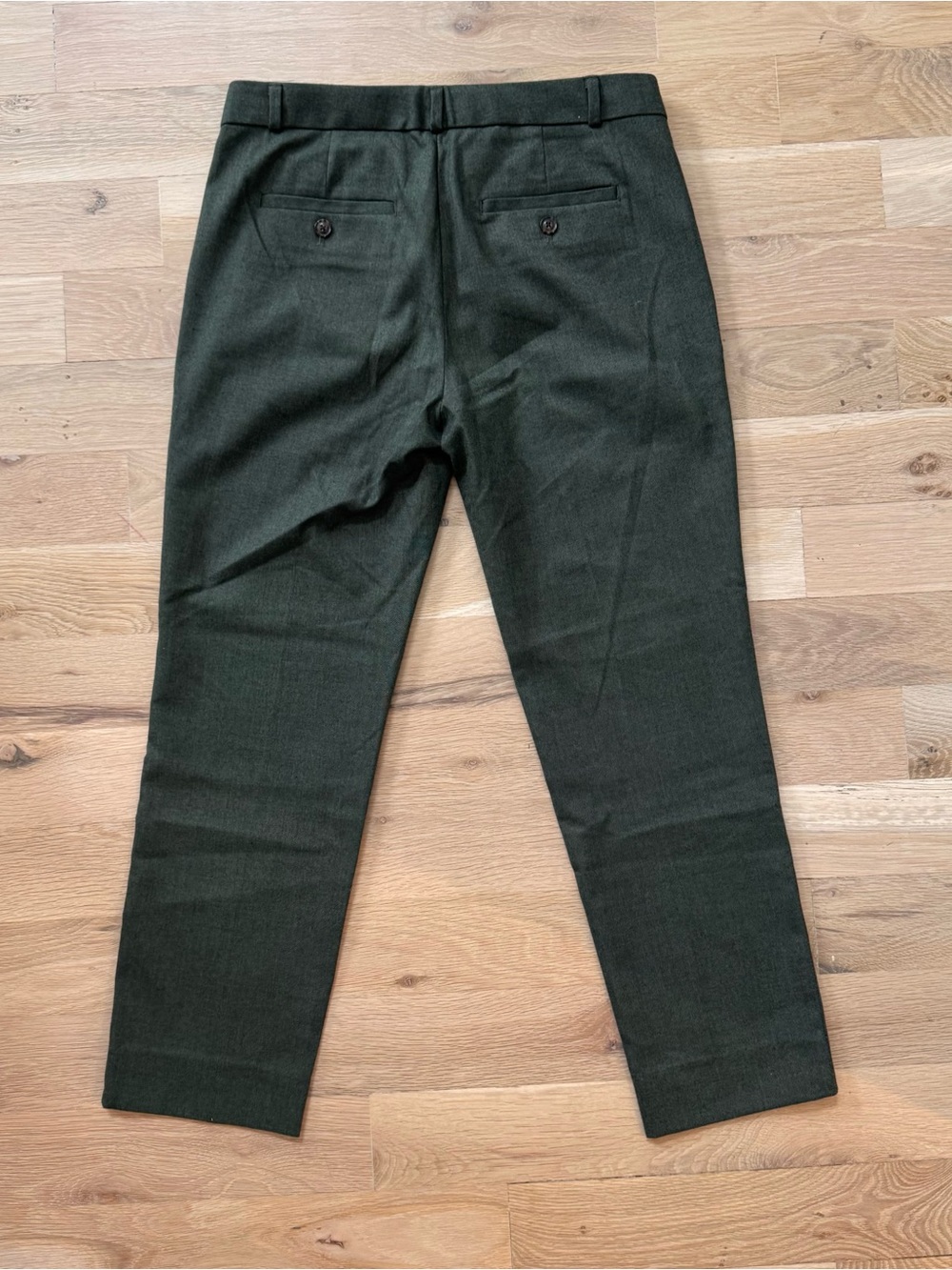 Banana Republic - Avery Slim Ankle Pant - Green - Size 4 - Picture 7 of 7